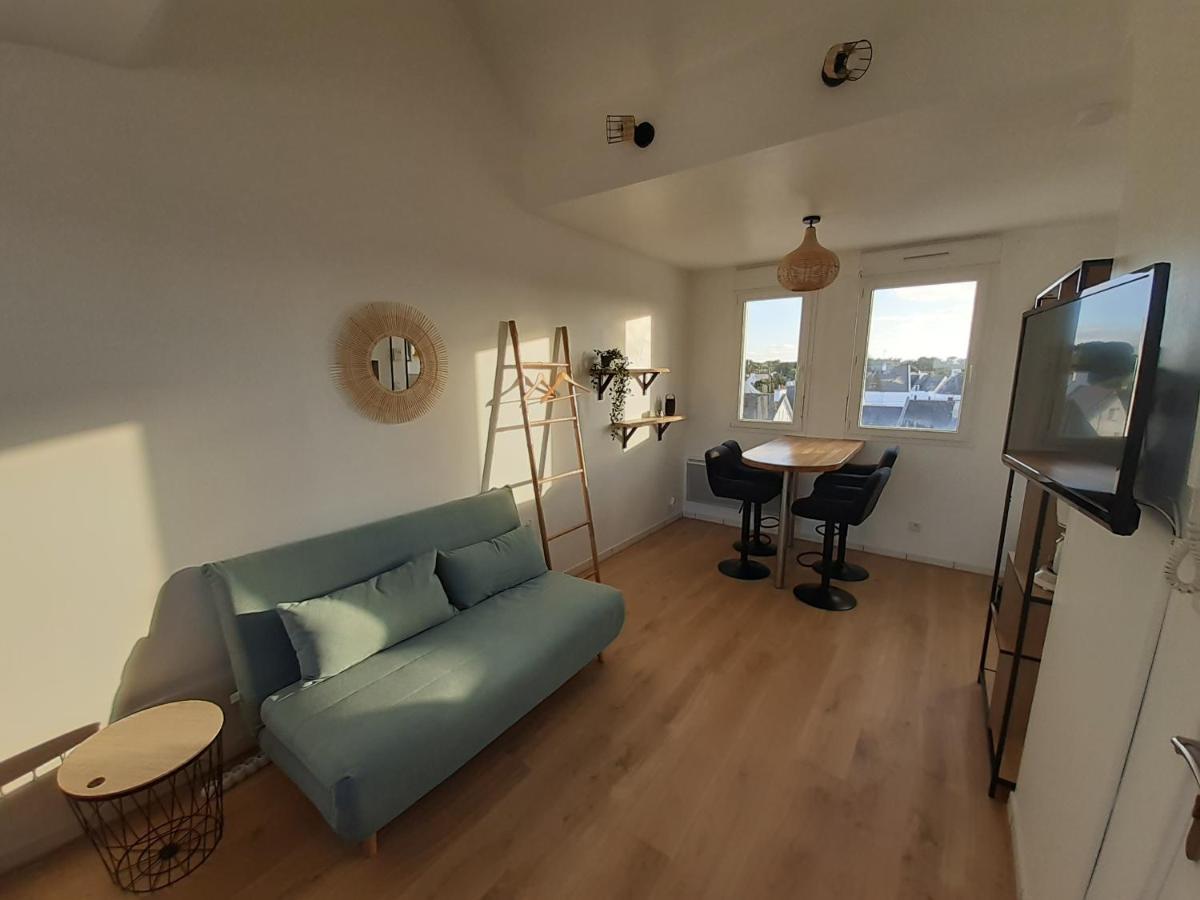 Studio Calme 20M² A 500 Metres De La Plage/ Centre Saint-Pierre-Quiberon Exteriör bild