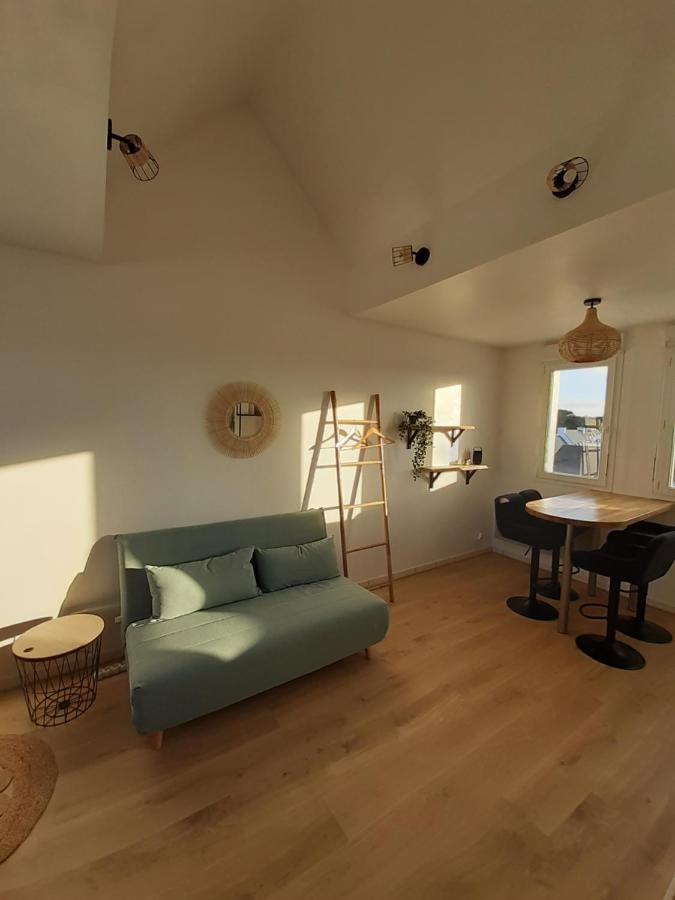 Studio Calme 20M² A 500 Metres De La Plage/ Centre Saint-Pierre-Quiberon Exteriör bild
