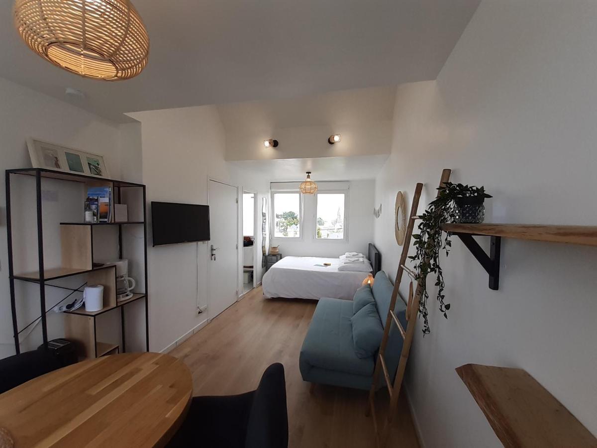 Studio Calme 20M² A 500 Metres De La Plage/ Centre Saint-Pierre-Quiberon Exteriör bild