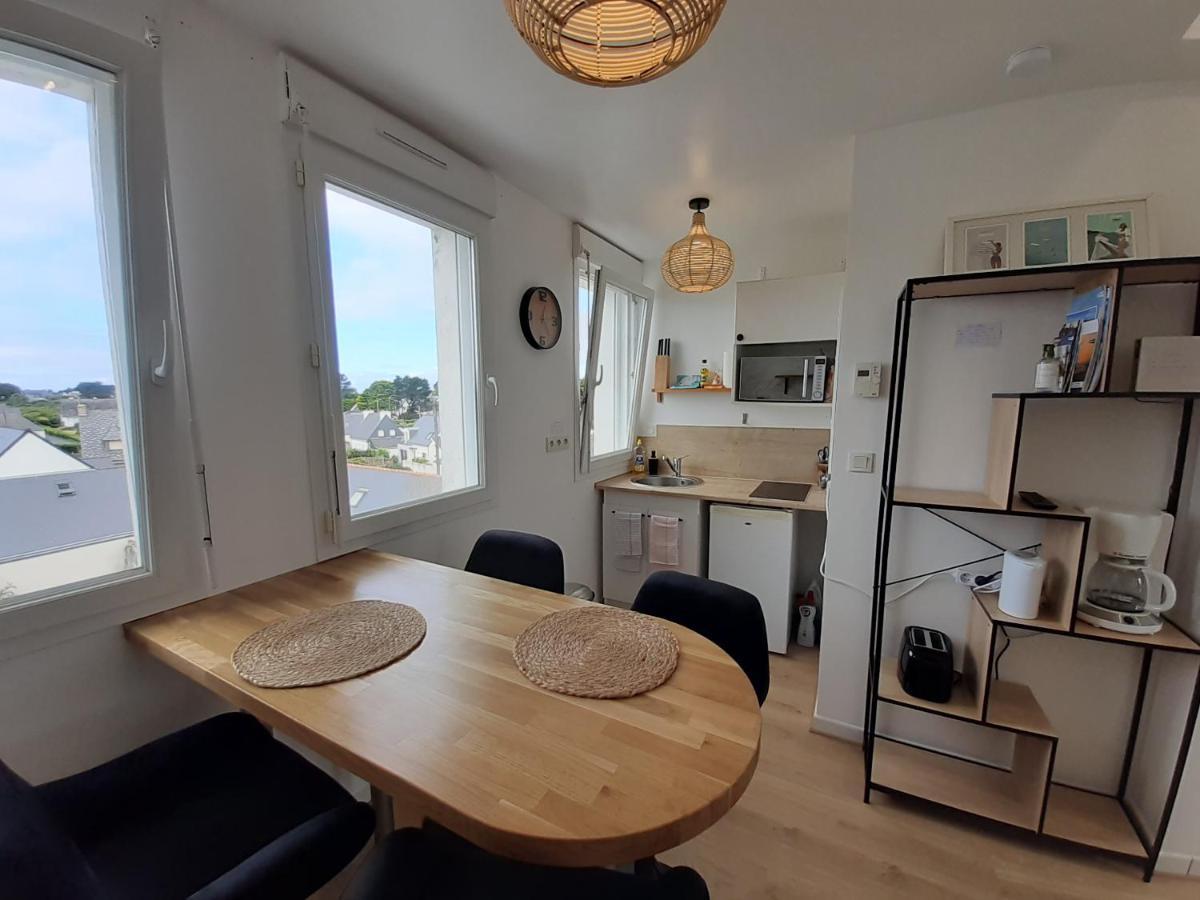 Studio Calme 20M² A 500 Metres De La Plage/ Centre Saint-Pierre-Quiberon Exteriör bild