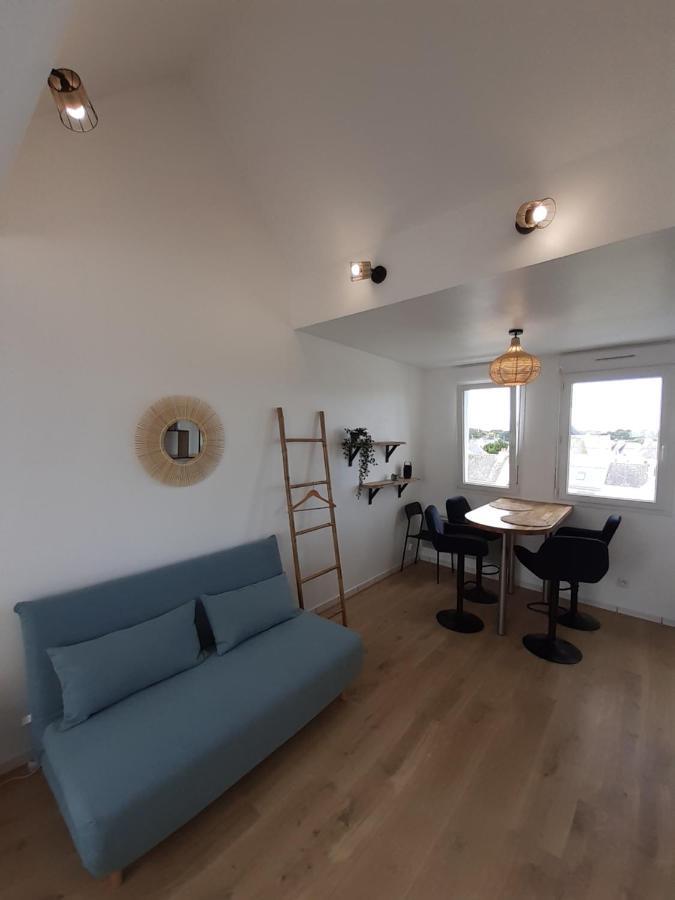Studio Calme 20M² A 500 Metres De La Plage/ Centre Saint-Pierre-Quiberon Exteriör bild