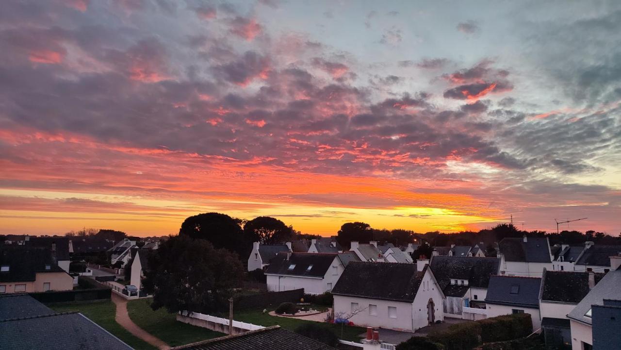 Studio Calme 20M² A 500 Metres De La Plage/ Centre Saint-Pierre-Quiberon Exteriör bild
