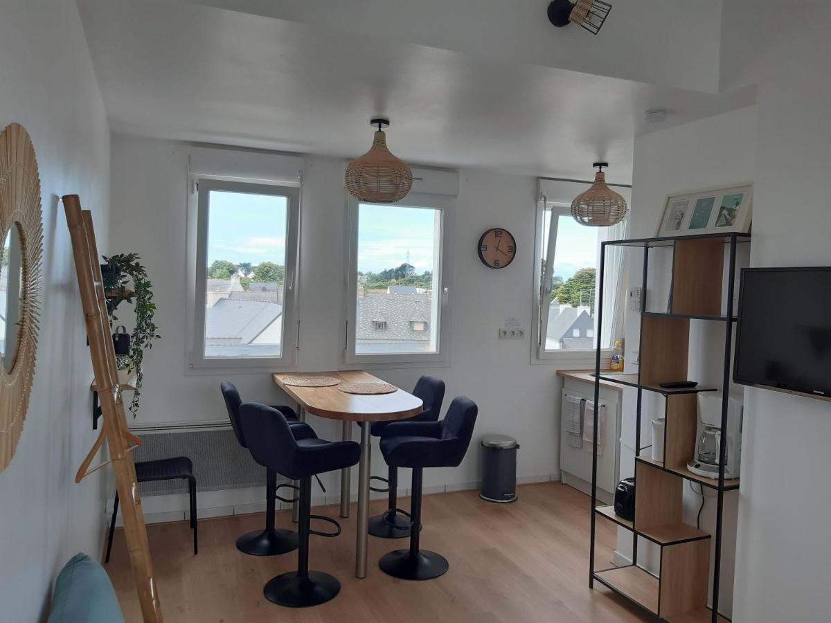 Studio Calme 20M² A 500 Metres De La Plage/ Centre Saint-Pierre-Quiberon Exteriör bild